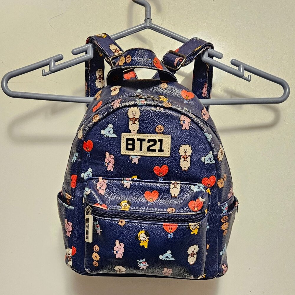 BT21 MINI BACKPACK-BLUE FRIENDS CHARACTERS